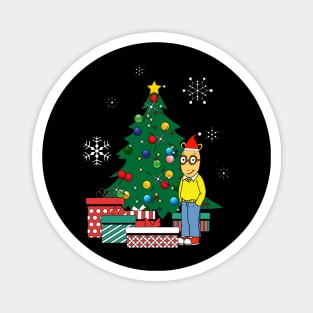 Arthur Around The Christmas Tree Magnet